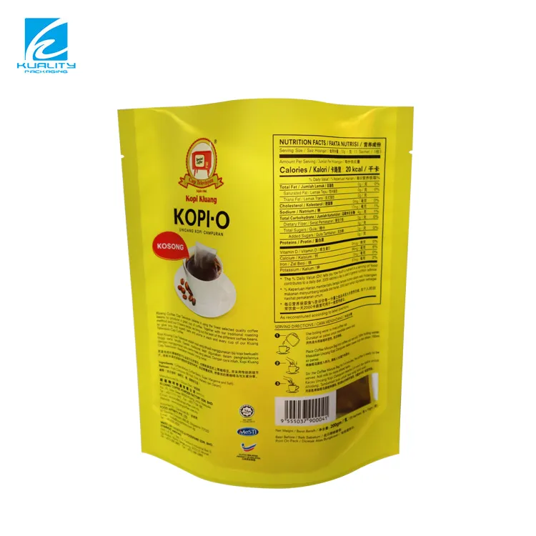 Heat Sealing Custom Coffee Bag