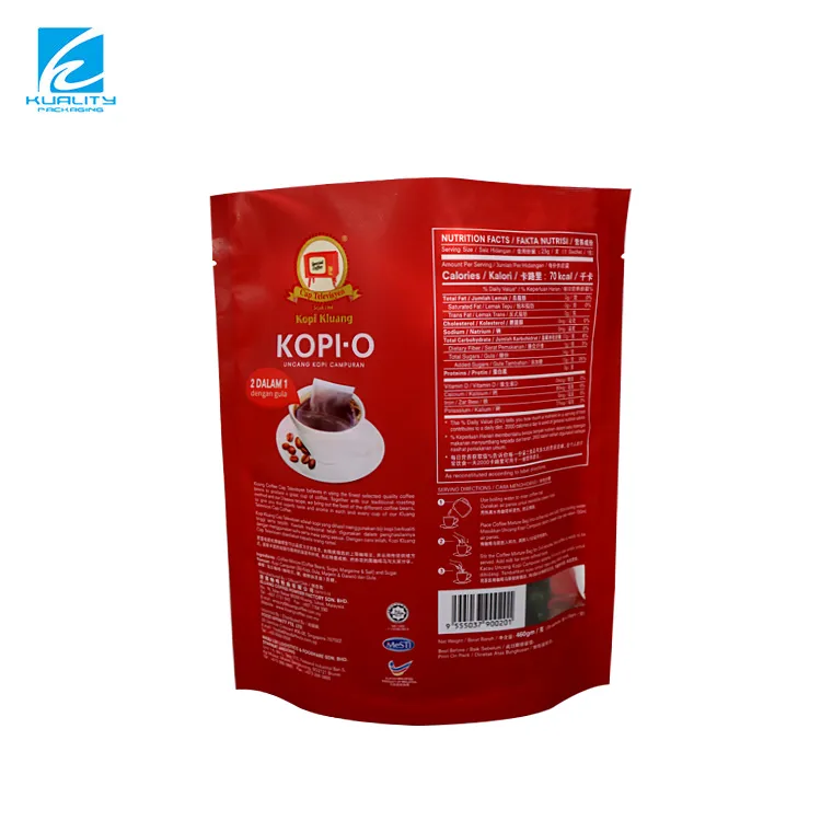 Heat Sealing Custom Coffee Bag