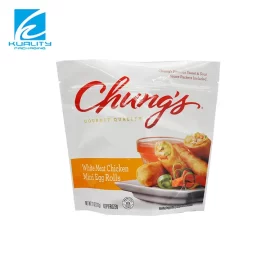OEM Egg Roll Packaging Bag, Recycled Stand Up Zipper Pouches Wholesaler