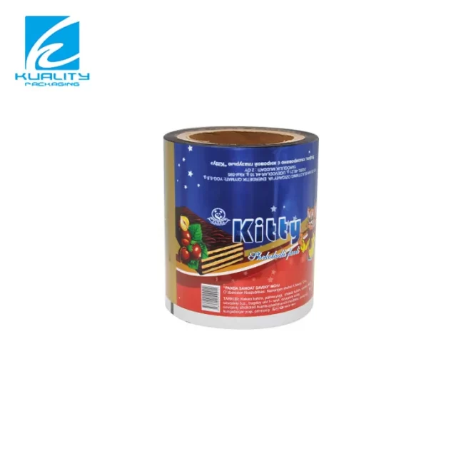 Custom Printed Cold Seal Film Rolls