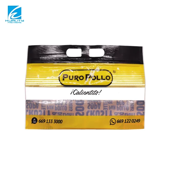 Rotisserie Chicken Packaging Bags with window