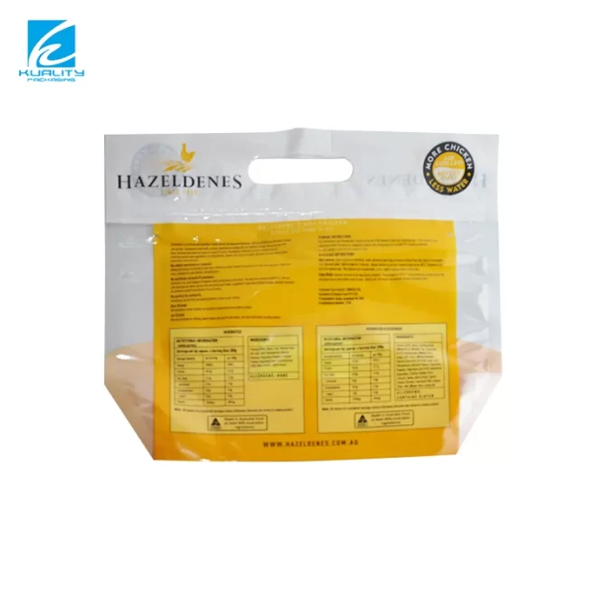 Customized Plastic Chicken Packaging Pouches