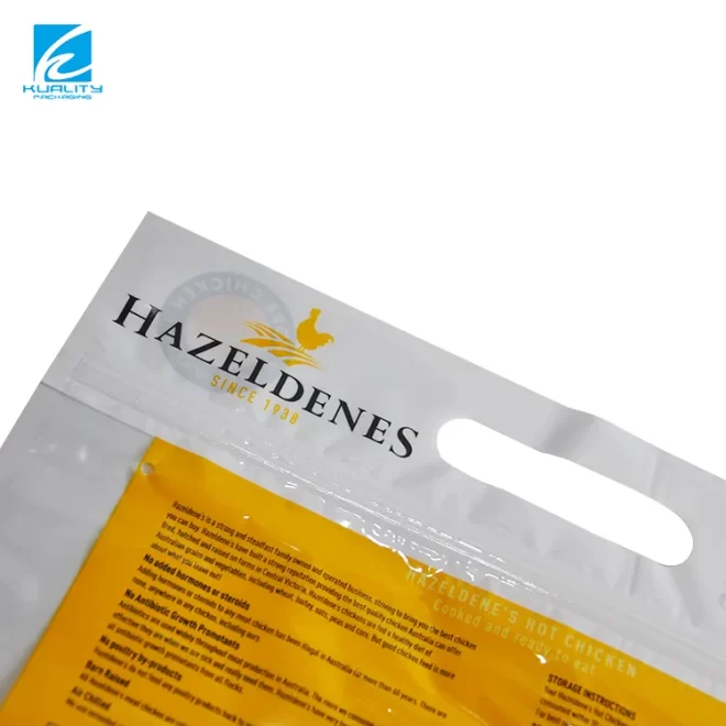 Customized Plastic Chicken Packaging Pouches