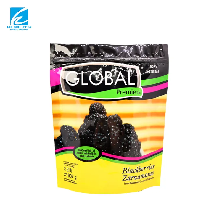 OEM Plastic Food Pouch for Dried Mulberry