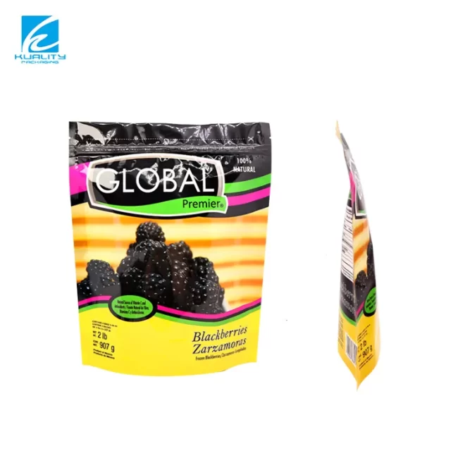 OEM Plastic Food Pouch for Dried Mulberry