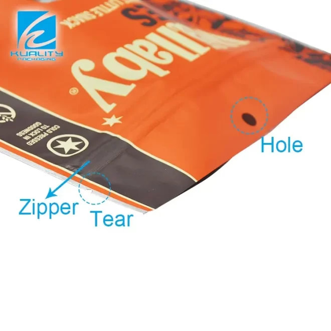 Custom Chocolate Stand Up Zipper Bags (3)