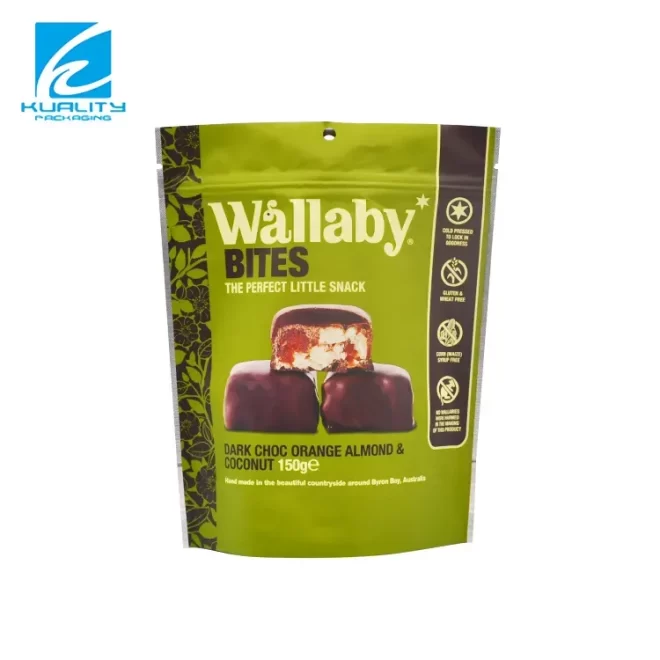 Customized Aluminum Foil Bags for Chocolate, Cookie and Candy