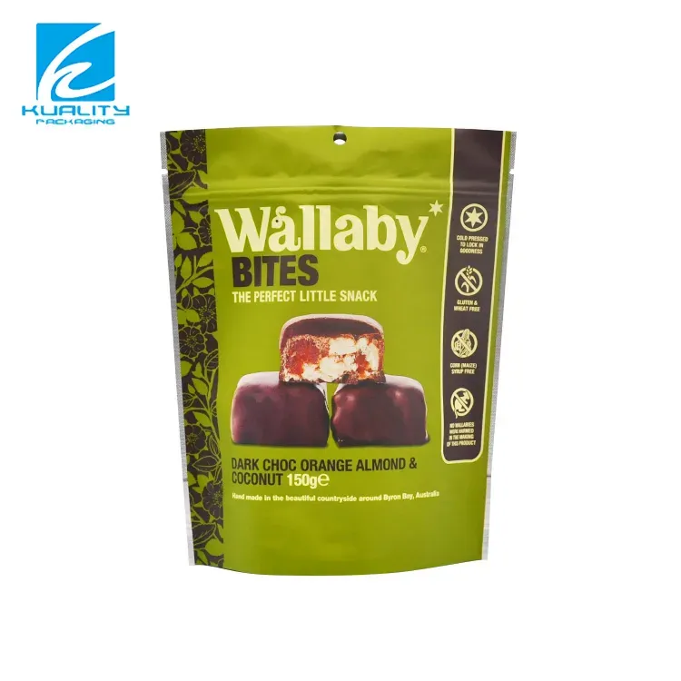 Customized Aluminum Foil Bags for Chocolate, Cookie and Candy