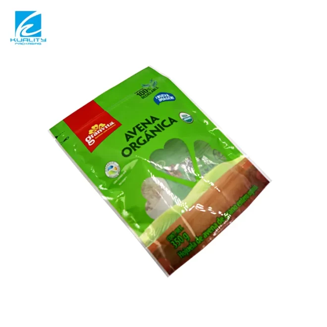 Custom Custom Oatmeal Packaging Bag with Window