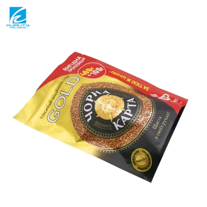 Custom Coffee Bags with Resealable Zipper