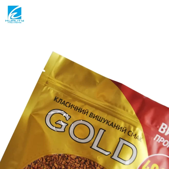 Custom Coffee Bags with Resealable Zipper
