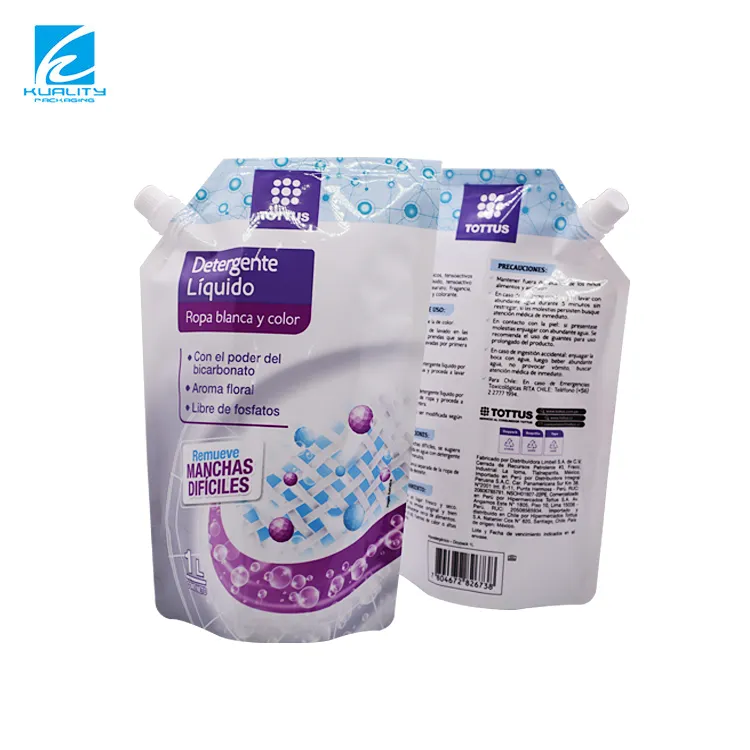 Custom Laundry Spout Pouch