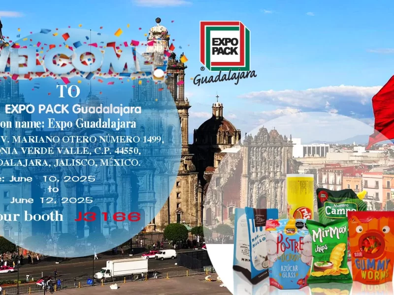 XPO PACK Guadalajara 2025 – Flexible Packaging Mexico- Huiyang Packaging