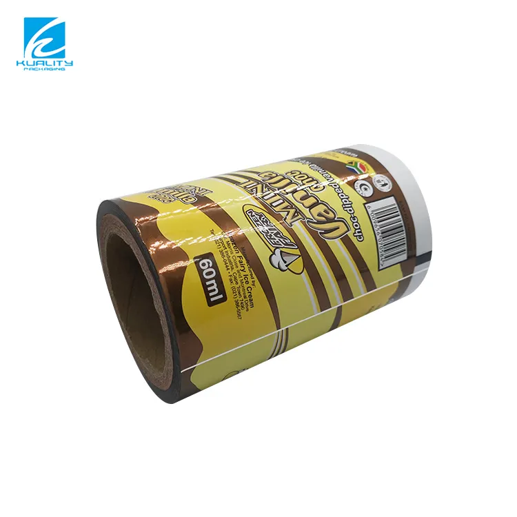 Private Label Aluminum Ice Cream Film