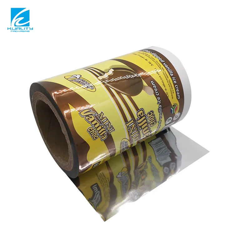 Private Label Aluminum Ice Cream Film