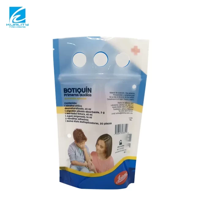 Custom Emergency Medical Supply Packaging Bag