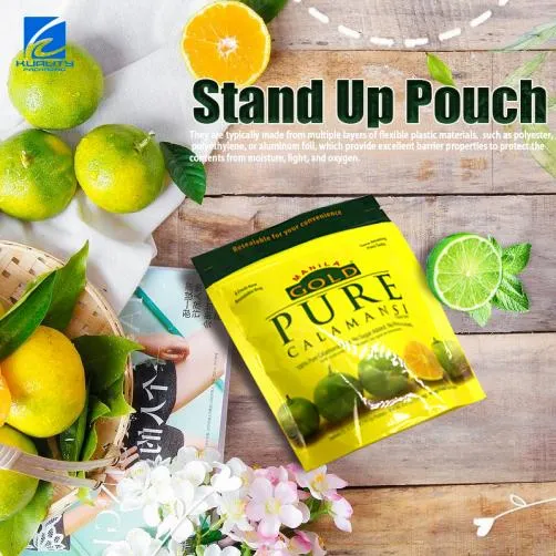 Custom Stand-Up Pouches for Flexible and Sustainable Packaging
