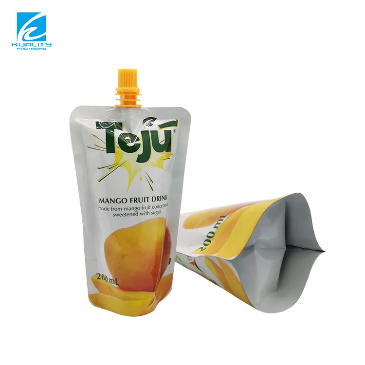 Custom Wholesale Juice Spout Pouches