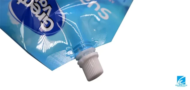 Custom liquid detergent packaging bag