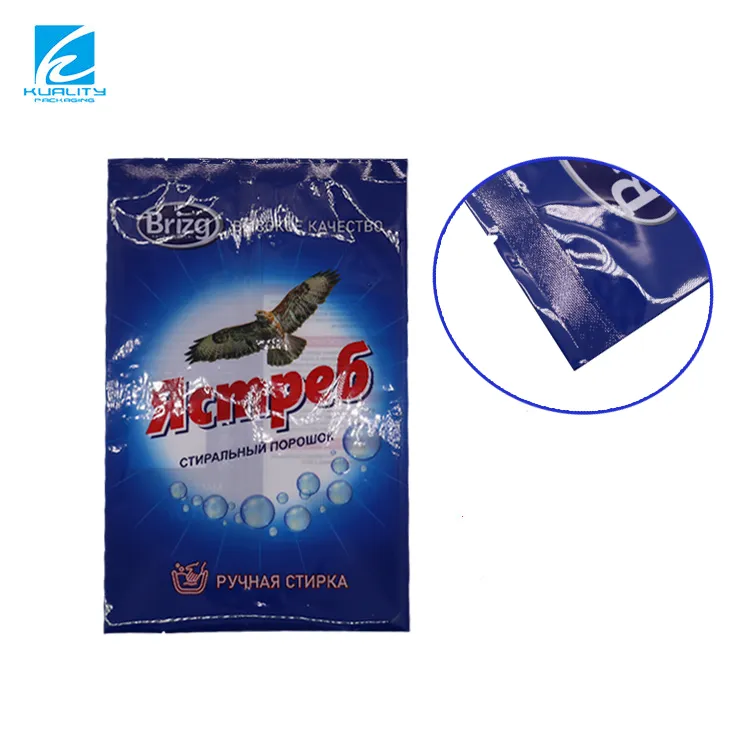 Custom laundry powder packaging bag