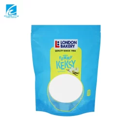 Custom Wholesale Stand Up Zipper Bread Packaging Bag for Bakery & Cake