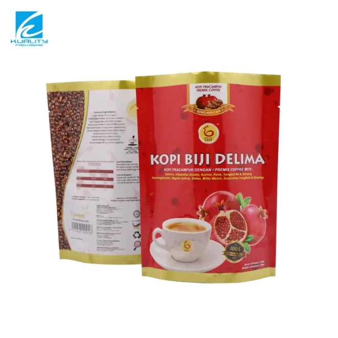 Custom Stand Up Coffee Pouches