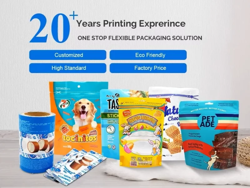 Custom Pet Food Packaging Manufacturer in China