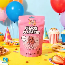 Custom Candy Bags Wholesale, Digital Printed Stand Up Pouchs for Snack Food