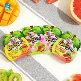 China Custom Jelly Pouch Supplier, Bulk Shaped Stand Up Bag Packaging Wholesale
