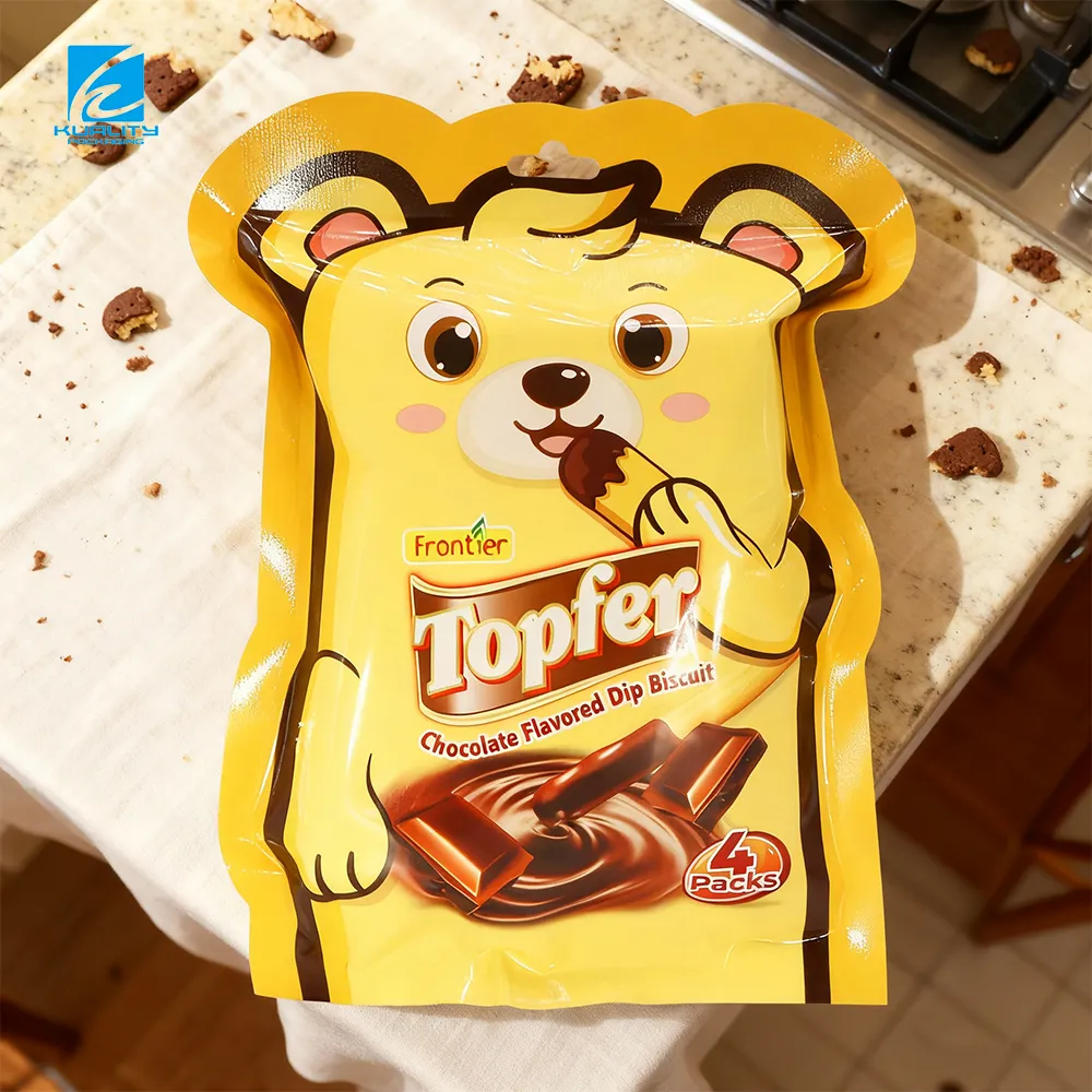 Manufacturer-Direct Bear-Shaped Chocolate Bags