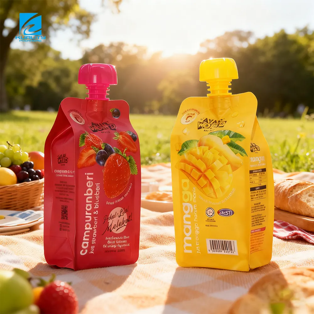 Manufacturer-Direct Liquid Spout Pouch for Juice