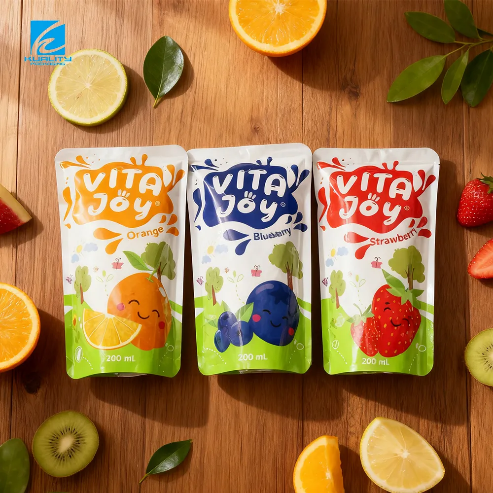 OEM Custom Juice Stand-Up Pouches