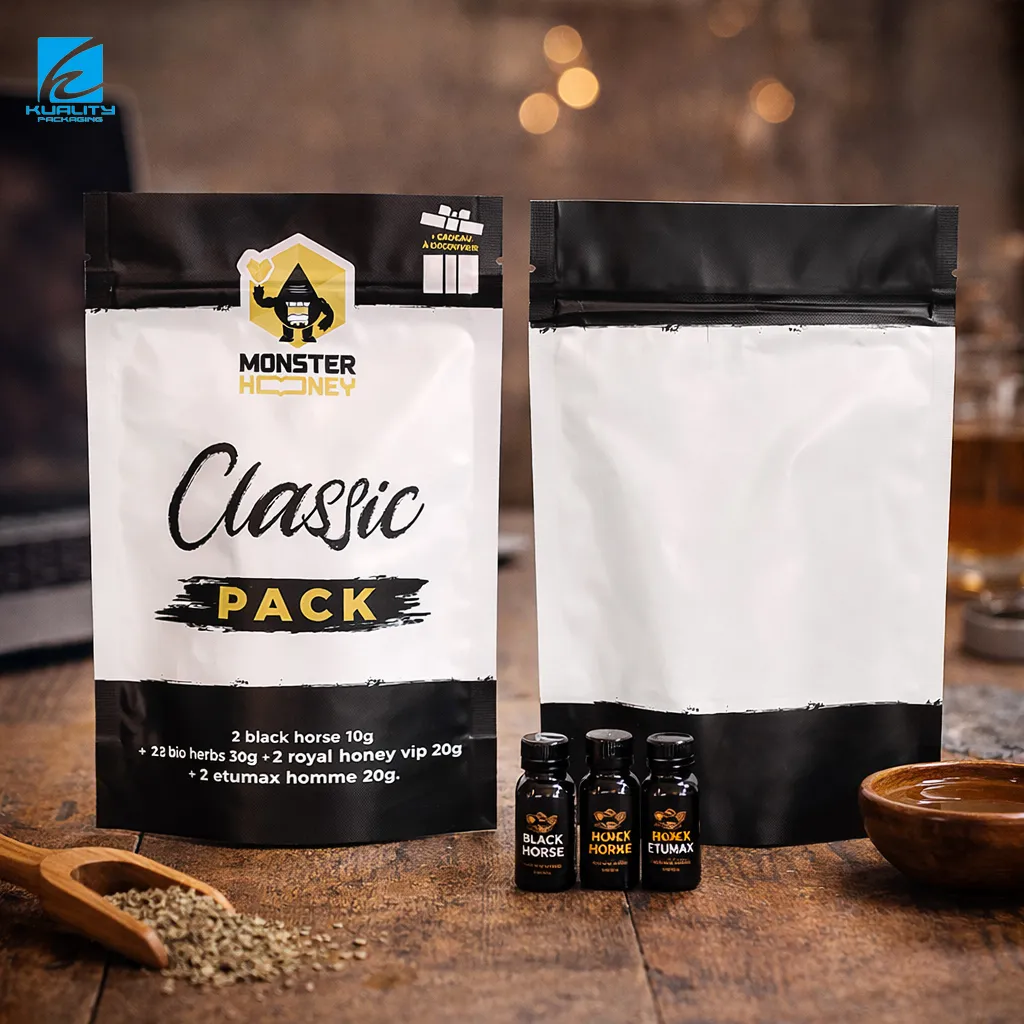 B2B honey packaging pouches