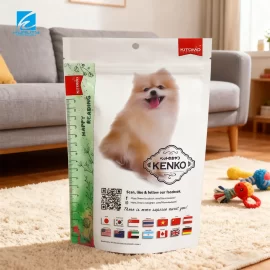 Custom Printed Dog Food Pouches with Logo, Food Grade Laminated Pouch Supplier