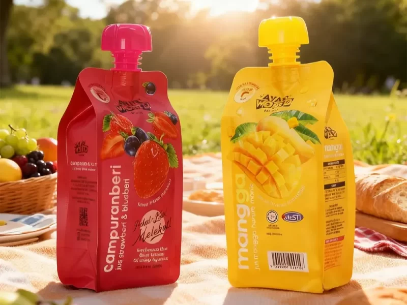 Spout Pouches for Food & Beverage Packaging