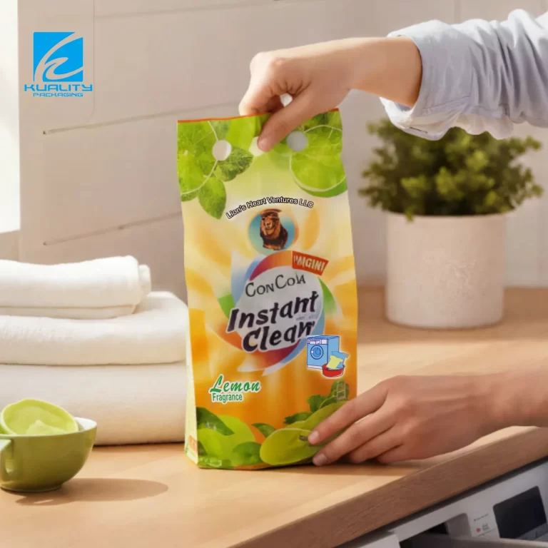 Custom Laundry Detergent Packaging