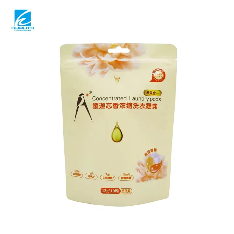 Custom Laundry Detergent Pod Packaging