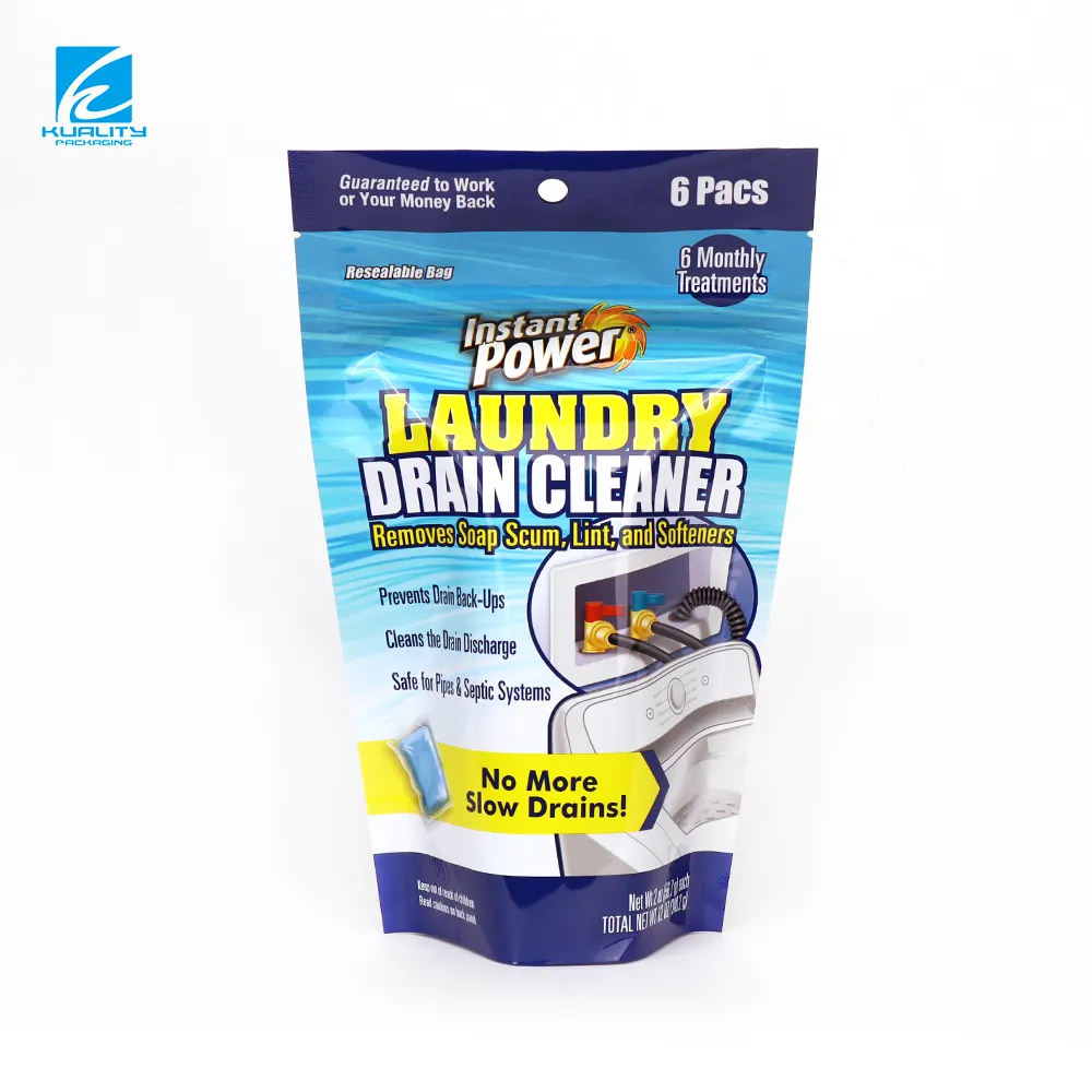 Emballage personnalisé pour nettoyeur de machine à laver