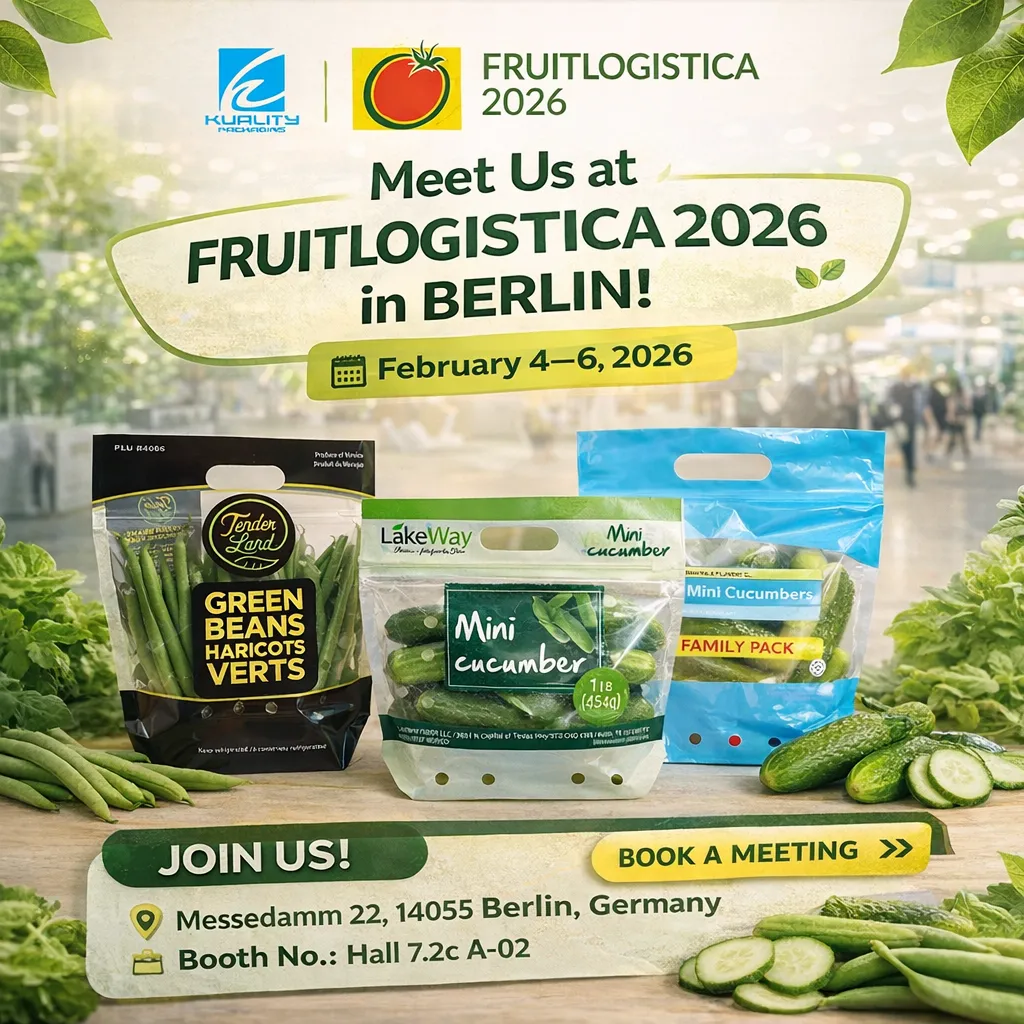 Embalagens Huiyang na Fruit Logistica 2026 em Berlim