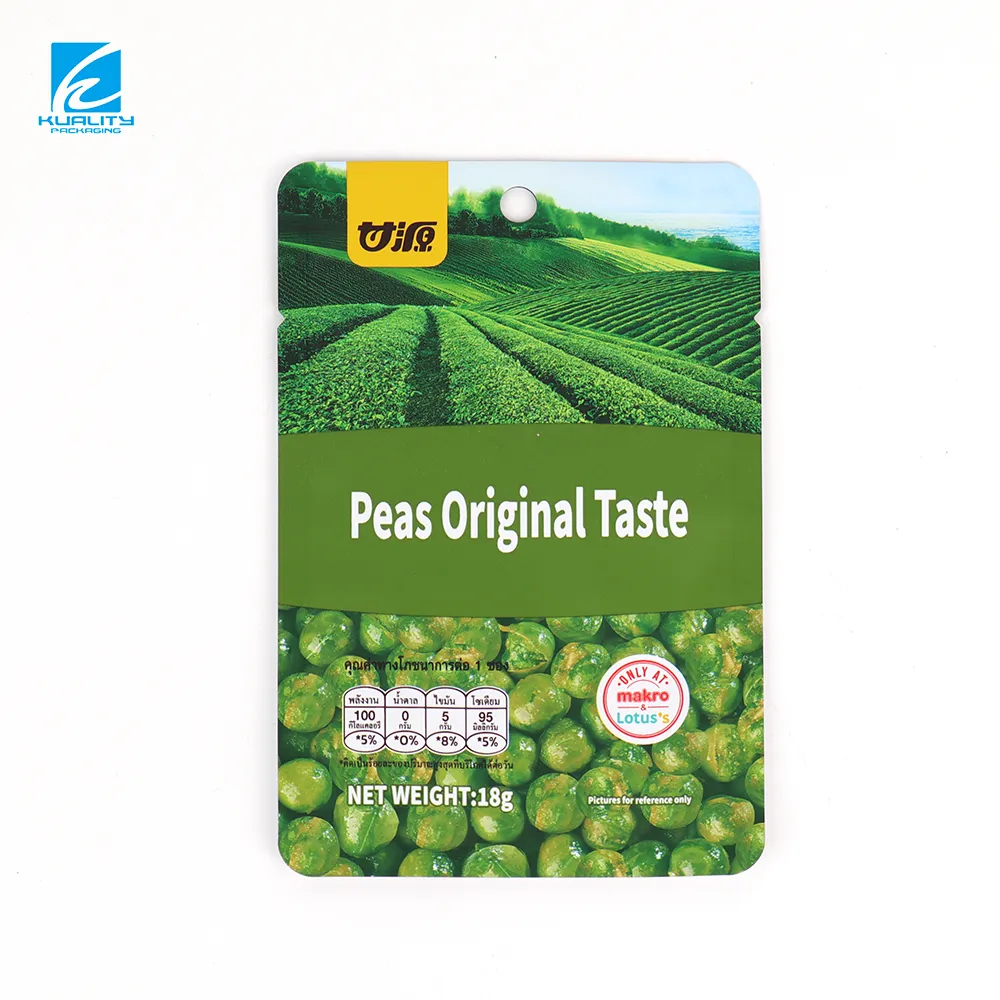 OEM Custom Peas Packaging Bags