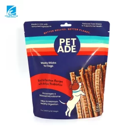 Custom Dog Food Packaging Bags – Matte Composite Stand-Up Zipper Pouches for Private Label