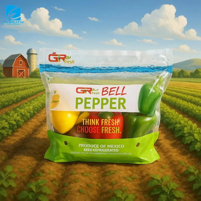 Custom Fresh Fruit &Vegetable Packaging Bags