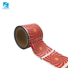 Custom Surface-Printed Twist Film for Lollipop, Single-Layer MPET Packaging Material