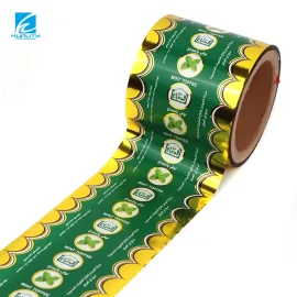 Yüzey Baskılı Özel Twist Wrap Film, Tek Katmanlı MPET Ambalaj Filmi