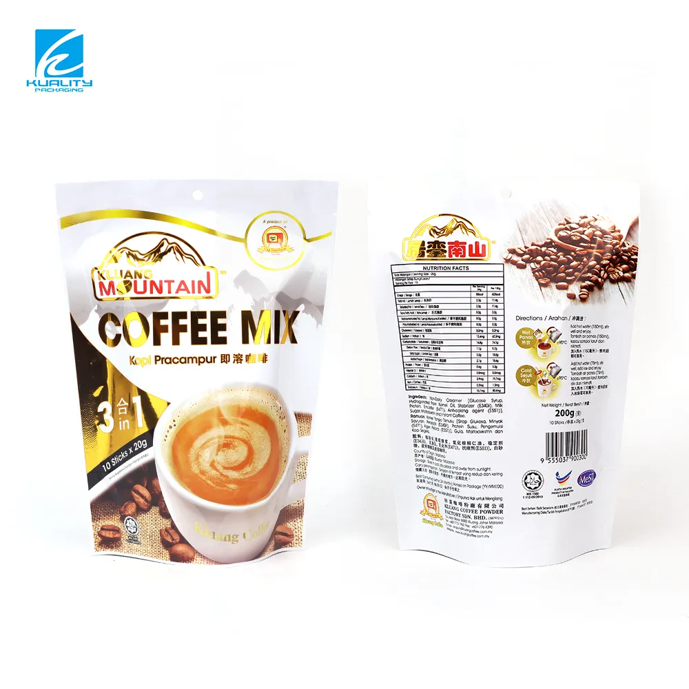 Custom Instant Coffee Packaging