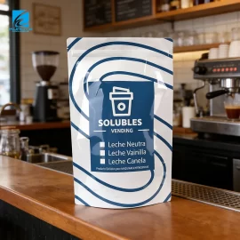 Custom Milk Powder Packaging Bag Manufacturer Aluminum Foil Stand Up Zipper Pouch