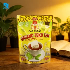 Custom Printed Coffee Packaging Bags, Stand Up Zipper Pouch Factory